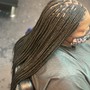 Small knotless braids