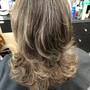 Followed up enhacement retouch relaxer