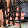 Natural Box braids