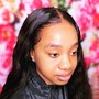 Sew in with leave out