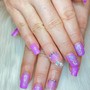 Gel nail extensions