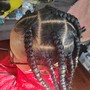 Jumbo Feed In Braids