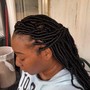 2 big feed-in braids