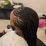 Long Tribal  Braids including hair