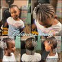 Kids Knotless “Large”Box Braids