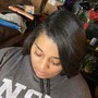 Shampoo and Style (RELAXED HAIR)