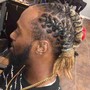 Mens braids - short length