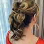 UPDO in salon short