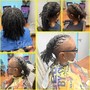 Small Feed In bohemian tribal Braids