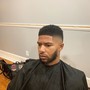 Mens Cut + Beard + Beard Coloring ( Black )