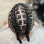 Starter Locs (Shaved Sides)