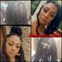 Individual perimeter Crochet Braids