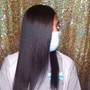 Natural Hair Blow Out/Silk Press