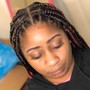 Large Knotless braids