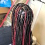 Large Knotless braids