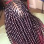 Large goddess box braids