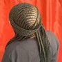 Large individual crochets (soft locs)