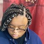 Large individual crochets (soft locs)