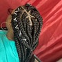 Kid's feed in braids style