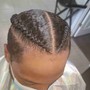 Knotless braids