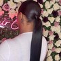 Sleek Braided Ponytail