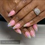 Pink & White Ombre