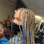 Medium Med-back Box Braids