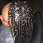 2 French braids