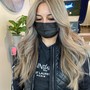 Blonding balayage