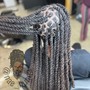 Full head Starter Locs Medium (Ear Length)