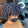 Relaxer, Style Cut & Rinse (Short Hair Only)