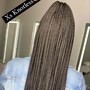 Bohemian Smedium Knotless (w/Curly Hair)  *Must Provide 2+ pks of micro hair *Human or Synthetic is Your choice  *20inches or longer recommended *Curl Pattern Of Your Choice  CASH ONLY