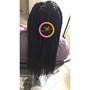 Ponytail braids long (  (Bring 2 packs  of xpression pre-stretched ))