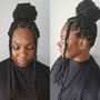 MEDIUM FRENCH CURL BRAIDS