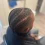 Box Braid retouch