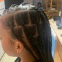 Fulani braids with QW