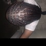 Fulani braids with QW