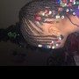 Medium Knotless Braids