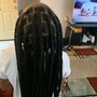 Large Knotless Braidz (up to mid back length)