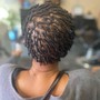 Medium Natural hair Individual Braids