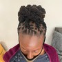 Provided Hair for Braids