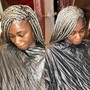 Shampoo and Style on relaxed hair