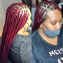 Edge touch up on Braids