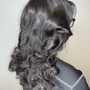 Tape- In Hair Extensions Install Fine Hair (Hair is included with deposit separately)