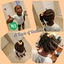 Kid's 2 Strand twist with hair added large