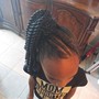 Kid Braid style with own hair