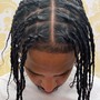 Medium Individual Braids with Knots