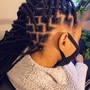 Kids cornrows (no hair added) with Hair beads