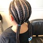 Kid's Braids - SHORT- NO HAIR ADDED