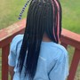 6 & up Feed In Stitch Braids